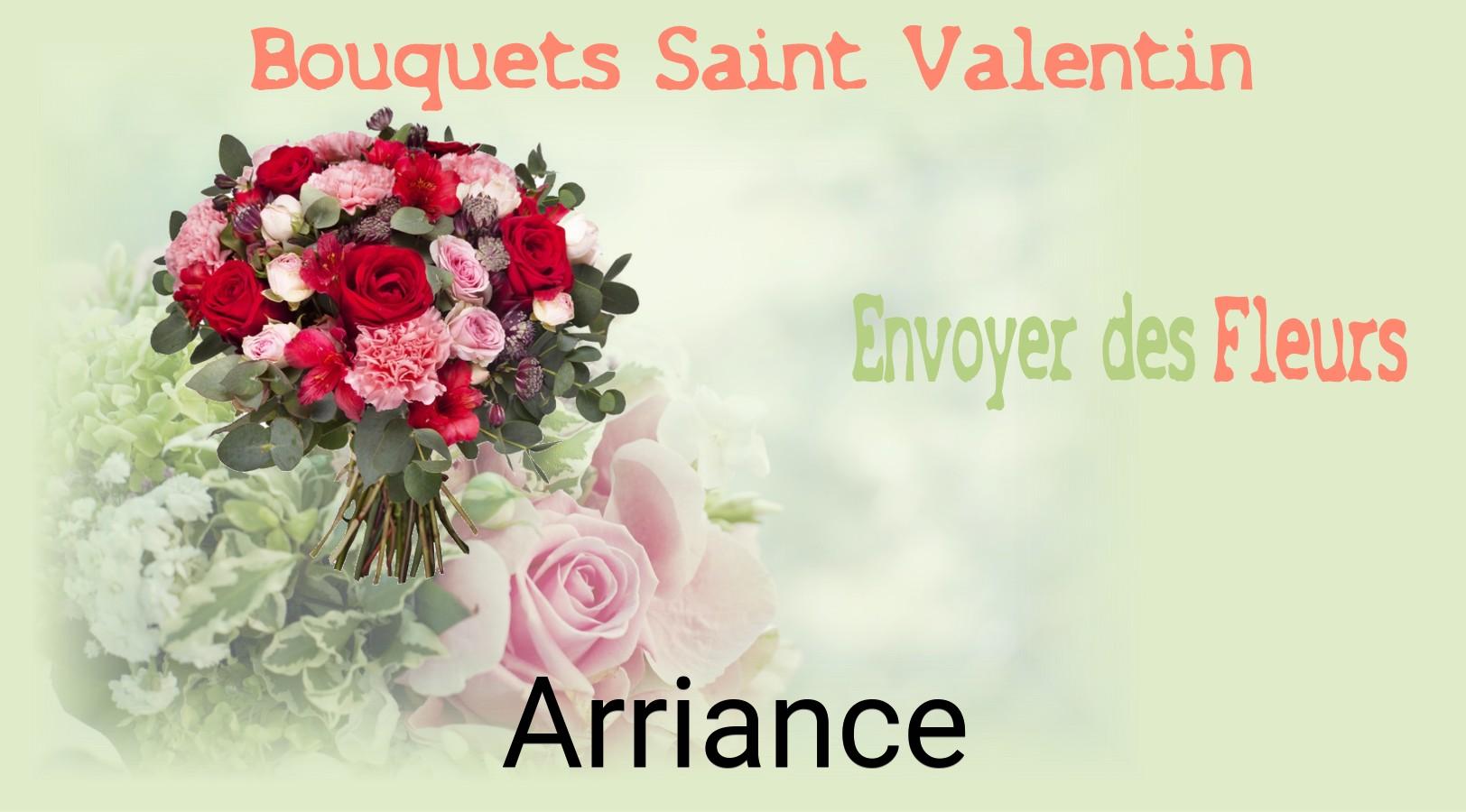 Roses de Saint-Valentin livrées à Arriance